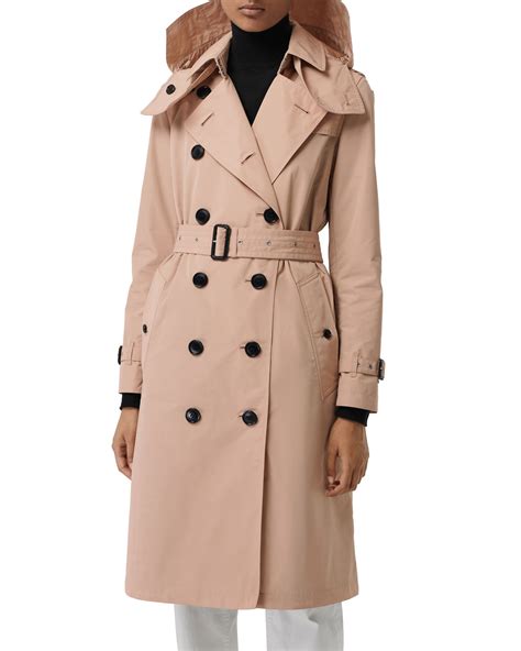 burberry detachable hood trench coat.